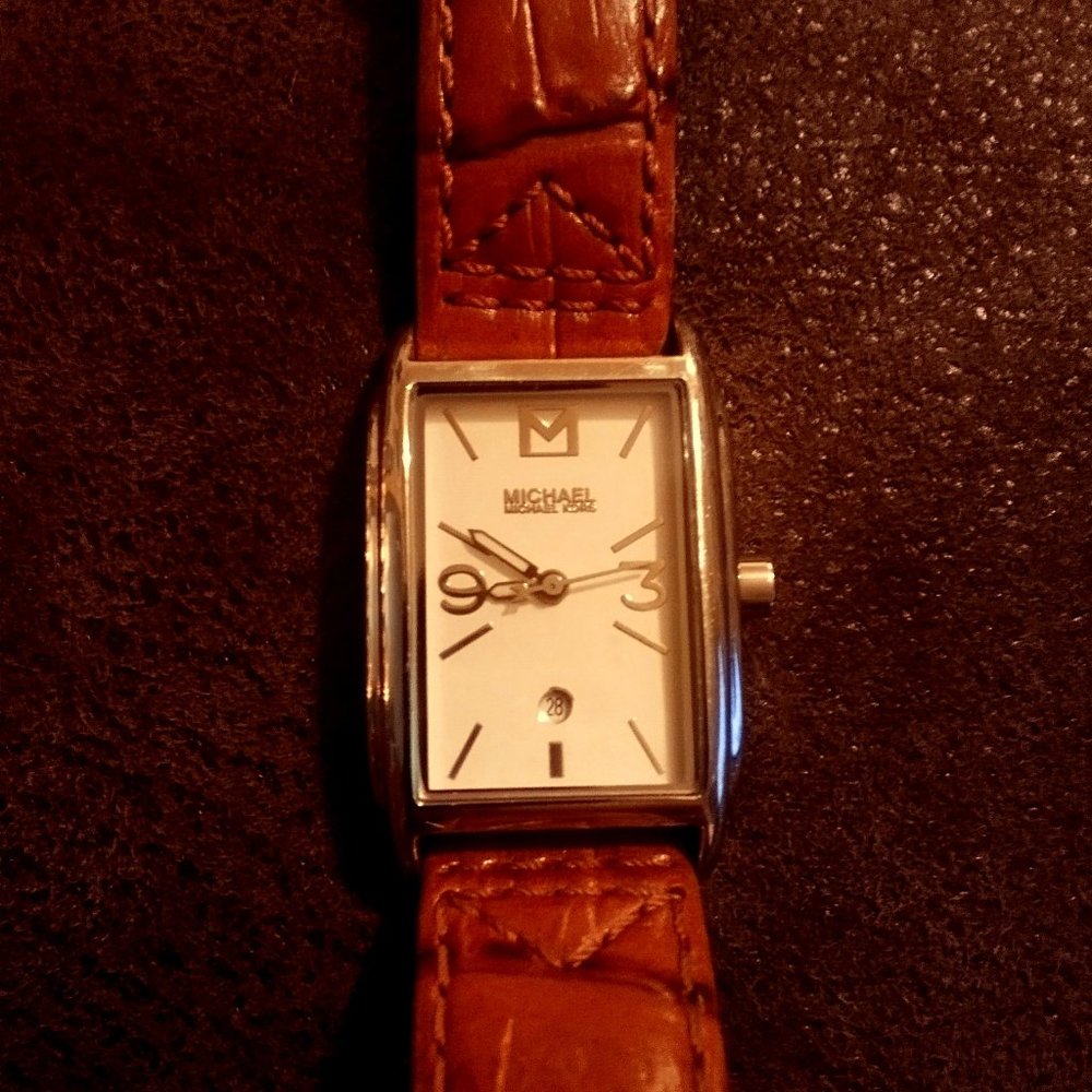 MICHAEL KORS WOMEN'S TANK WATCH